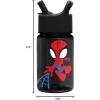 imageSimple Modern Star Wars The Mandalorian Baby Yoda Grogu Kids Water Bottle Plastic BPAFree Tritan Cup with Leak Proof Straw Lid  Durable for Toddlers Boys  Summit Collection  12ozMarvelSpidey Kid