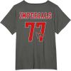 imageStar Wars Darth Vader Imperials 77 Collegiate Team 2Sided TShirtAsphalt Grey