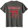imageStar Wars Darth Vader Imperials 77 Collegiate Team 2Sided TShirtAsphalt Grey