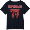 imageStar Wars Darth Vader Imperials 77 Collegiate Team 2Sided TShirtBlack