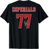 imageStar Wars Darth Vader Imperials 77 Collegiate Team 2Sided TShirtBlack