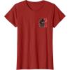 imageStar Wars Darth Vader Imperials 77 Collegiate Team 2Sided TShirtCranberry Red