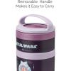imageWhiskware Star Wars Stackable Snack Containers for Kids and Toddlers 3 Stackable Snack Cups for School or Travel Ashoka and R2D2