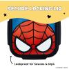 imageYoobi  Star Wars X Classic Black Bento Box and Ice Pack or Kids ampamp Tweens  3 Compartment Lunch Box Dishwasher ampamp Microwave Safe  BPA ampamp PVC Free LeakproofSpider Man