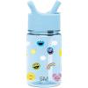 imageSimple Modern Star Wars The Mandalorian Baby Yoda Grogu Kids Water Bottle Plastic BPAFree Tritan Cup with Leak Proof Straw Lid  Durable for Toddlers Boys  Summit Collection  12ozSesame Street Pals