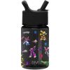 imageSimple Modern Star Wars The Mandalorian Baby Yoda Grogu Kids Water Bottle Plastic BPAFree Tritan Cup with Leak Proof Straw Lid  Durable for Toddlers Boys  Summit Collection  12ozTransformers Block Nation