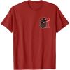 imageStar Wars Darth Vader Imperials 77 Collegiate Team 2Sided TShirtCranberry Red