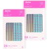 imageYoobi Star Wars X 2 Pencils  PreSharpened Green ampamp Teal Pencils with Erasers featuring Grogu  Fun Addition for Kids ampamp Adults  2 Packs of 24Barbie