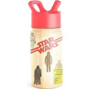 imageSimple Modern Kids Summit Water Bottle with Straw Lid  Star Wars R2D2 14oz Stainless Steel Cup Insulated Tumbler for Toddlers Boys School  R2D2Star WarsStar Wars Retro Vibe