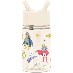 imageSimple Modern Star Wars The Mandalorian Baby Yoda Grogu Kids Water Bottle Plastic BPAFree Tritan Cup with Leak Proof Straw Lid  Durable for Toddlers Boys  Summit Collection  12ozDC Comics Super Gals
