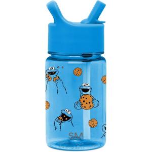 imageSimple Modern Star Wars The Mandalorian Baby Yoda Grogu Kids Water Bottle Plastic BPAFree Tritan Cup with Leak Proof Straw Lid  Durable for Toddlers Boys  Summit Collection  12ozSesame Street Cookie Monster Mashup