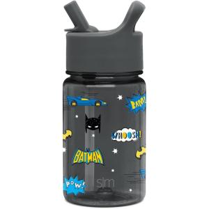 imageSimple Modern Star Wars The Mandalorian Baby Yoda Grogu Kids Water Bottle Plastic BPAFree Tritan Cup with Leak Proof Straw Lid  Durable for Toddlers Boys  Summit Collection  12ozDC Comics Batman POW
