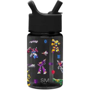 imageSimple Modern Star Wars The Mandalorian Baby Yoda Grogu Kids Water Bottle Plastic BPAFree Tritan Cup with Leak Proof Straw Lid  Durable for Toddlers Boys  Summit Collection  12ozTransformers Block Nation