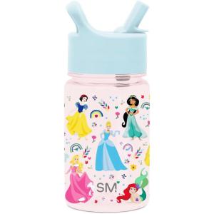 imageSimple Modern Star Wars The Mandalorian Baby Yoda Grogu Kids Water Bottle Plastic BPAFree Tritan Cup with Leak Proof Straw Lid  Durable for Toddlers Boys  Summit Collection  12ozDisneyPrincess Rainbows