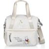 imagePICNIC TIME Star Wars Darth Vader Tarana Insulated Lunch Bag Made from Recycled Material Lunch Box with Picnic Set Upcycled Lunch Cooler Bag Carbon BlackDisney Winnie the Pooh  Halo Gray