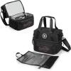 imagePICNIC TIME Star Wars Darth Vader Tarana Insulated Lunch Bag Made from Recycled Material Lunch Box with Picnic Set Upcycled Lunch Cooler Bag Carbon BlackStar Wars Darth Vader Dark Side  Carbon Black