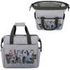 imagePICNIC TIME Star Wars Mandalorian Grogu On The Go Lunch Bag Soft Cooler Lunch Box Insulated Lunch Bag Heathered GrayStar Wars Celebration  Heathered Gray