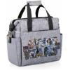 imagePICNIC TIME Star Wars Mandalorian Grogu On The Go Lunch Bag Soft Cooler Lunch Box Insulated Lunch Bag Heathered GrayStar Wars Celebration  Heathered Gray