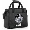 imagePICNIC TIME Star Wars Mandalorian Grogu On The Go Lunch Bag Soft Cooler Lunch Box Insulated Lunch Bag Heathered GrayStar Wars Droids  Black
