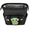 imagePICNIC TIME Star Wars Mandalorian Grogu On The Go Lunch Bag Soft Cooler Lunch Box Insulated Lunch Bag Heathered GrayStar Wars Mandalorian Grogu  Black