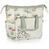 imagePICNIC TIME Star Wars Mandalorian Grogu On The Go Lunch Bag Soft Cooler Lunch Box Insulated Lunch Bag Heathered GrayStar Wars Mandalorian Grogu  Cream with Floral Pattern