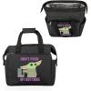 imagePICNIC TIME Star Wars Mandalorian Grogu On The Go Lunch Bag Soft Cooler Lunch Box Insulated Lunch Bag Heathered GrayStar Wars Mandalorian Grogu Buttons  Black