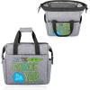 imagePICNIC TIME Star Wars Mandalorian Grogu On The Go Lunch Bag Soft Cooler Lunch Box Insulated Lunch Bag Heathered GrayStar Wars Mandalorian Grogu Force  Heathered Gray