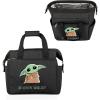 imagePICNIC TIME Star Wars Mandalorian Grogu On The Go Lunch Bag Soft Cooler Lunch Box Insulated Lunch Bag Heathered GrayStar Wars Mandalorian Grogu Snacks Out  Black