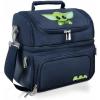 imagePICNIC TIME Star Wars Mandalorian Grogu Pranzo Lunch Bag Insulated Lunch Box with Utensil Set Lunch Cooler Bag BlackStar Wars Mandalorian Grogu  Navy Blue