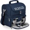 imagePICNIC TIME Star Wars Mandalorian Grogu Pranzo Lunch Bag Insulated Lunch Box with Utensil Set Lunch Cooler Bag Navy BlueStar Wars R2D2  Navy Blue