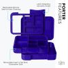 imageSimple Modern Star Wars Bento Lunch Box for Kids  BPA Free Leakproof Dishwasher Safe  Lunch Container for Boys Toddlers  Porter Collection  5 Compartments  Grogu Force StrongUnder Construction