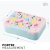 imageSimple Modern Star Wars Bento Lunch Box for Kids  BPA Free Leakproof Dishwasher Safe  Lunch Container for Boys Toddlers  Porter Collection  5 Compartments  Grogu Force StrongDisney Princess Rainbows