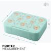imageSimple Modern Star Wars Bento Lunch Box for Kids  BPA Free Leakproof Dishwasher Safe  Lunch Container for Boys Toddlers  Porter Collection  5 Compartments  Grogu Force StrongFox and the Flower