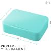 imageSimple Modern Star Wars Bento Lunch Box for Kids  BPA Free Leakproof Dishwasher Safe  Lunch Container for Boys Toddlers  Porter Collection  5 Compartments  Grogu Force StrongOcean Water