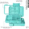 imageSimple Modern Star Wars Bento Lunch Box for Kids  BPA Free Leakproof Dishwasher Safe  Lunch Container for Boys Toddlers  Porter Collection  5 Compartments  Grogu Force StrongOcean Water