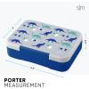 imageSimple Modern Star Wars Bento Lunch Box for Kids  BPA Free Leakproof Dishwasher Safe  Lunch Container for Boys Toddlers  Porter Collection  5 Compartments  Grogu Force StrongDinosaur Roar