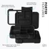 imageSimple Modern Star Wars Bento Lunch Box for Kids  BPA Free Leakproof Dishwasher Safe  Lunch Container for Boys Toddlers  Porter Collection  5 Compartments  Grogu Force StrongMidnight Black