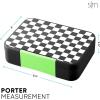 imageSimple Modern Star Wars Bento Lunch Box for Kids  BPA Free Leakproof Dishwasher Safe  Lunch Container for Boys Toddlers  Porter Collection  5 Compartments  Grogu Force StrongPattern Black and White Checkmate