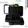 imageSimple Modern Star Wars Bento Lunch Box for Kids  BPA Free Leakproof Dishwasher Safe  Lunch Container for Boys Toddlers  Porter Collection  5 Compartments  Grogu Force StrongPattern Black and White Checkmate