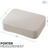 imageSimple Modern Star Wars Bento Lunch Box for Kids  BPA Free Leakproof Dishwasher Safe  Lunch Container for Boys Toddlers  Porter Collection  5 Compartments  Grogu Force StrongAlmond Birch