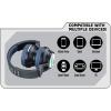 imageStar Wars The Child Kids Bluetooth Headphones Wireless Headphones with Microphone Includes Aux Cord Volume Reduced Kids Foldable Headphones for School Home or Travel