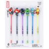 imageYoobi x Star Wars Gel Pens  10Pack wInterchangeable Silicone Charms Includes Grogu Darth Vader Yoda Chewbacca R2D2 ampamp C3PO  Fun for Boys ampamp Girls  10mm PointMarvel