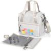 imagePICNIC TIME Star Wars Darth Vader Tarana Insulated Lunch Bag Made from Recycled Material Lunch Box with Picnic Set Upcycled Lunch Cooler Bag Carbon BlackStar Wars  Halo Gray