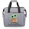 Star Wars Mandalorian Grogu Snacks Out - Heathered Gray