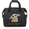Star Wars Mandalorian Grogu Snacks Out - Black