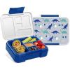 imageSimple Modern Star Wars Bento Lunch Box for Kids  BPA Free Leakproof Dishwasher Safe  Lunch Container for Boys Toddlers  Porter Collection  5 Compartments  Grogu Force StrongDinosaur Roar