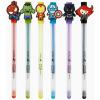 imageYoobi x Star Wars Gel Pens  10Pack wInterchangeable Silicone Charms Includes Grogu Darth Vader Yoda Chewbacca R2D2 ampamp C3PO  Fun for Boys ampamp Girls  10mm PointMarvel