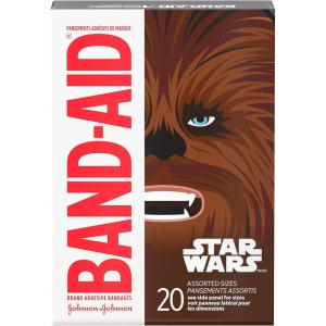 imageBandAid Star Wars Assorted Adhesive Bandages 20 Count20 Count Pack of 1