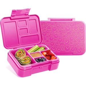 imageSimple Modern Star Wars Bento Lunch Box for Kids  BPA Free Leakproof Dishwasher Safe  Lunch Container for Boys Toddlers  Porter Collection  5 Compartments  Grogu Force StrongPattern Happy Days