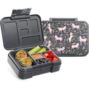 imageSimple Modern Star Wars Bento Lunch Box for Kids  BPA Free Leakproof Dishwasher Safe  Lunch Container for Boys Toddlers  Porter Collection  5 Compartments  Grogu Force StrongUnicorn Fields